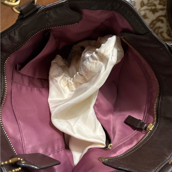 Brown Leather Tote Bag - Picture 5 of 10